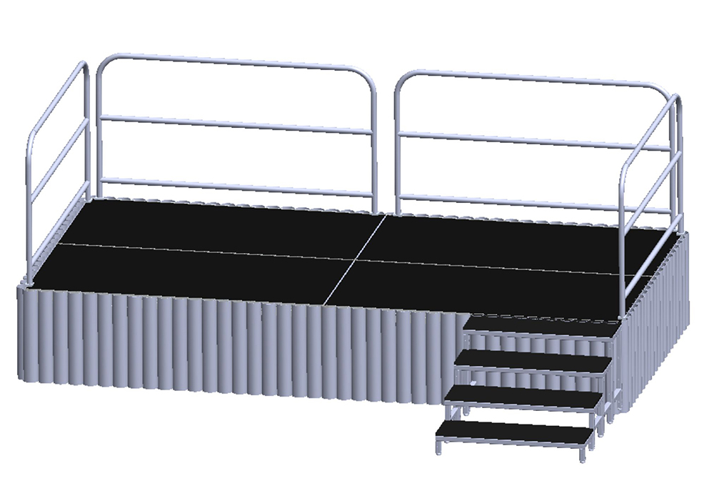 YSL-2 Stage Fixed Stairs 