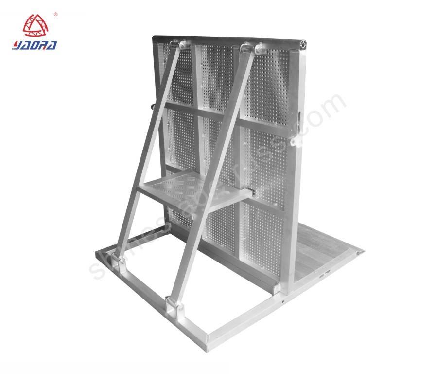 Aluminum Folding Stage Barrier For Concert (Stand 1*1.2*1.2m)
