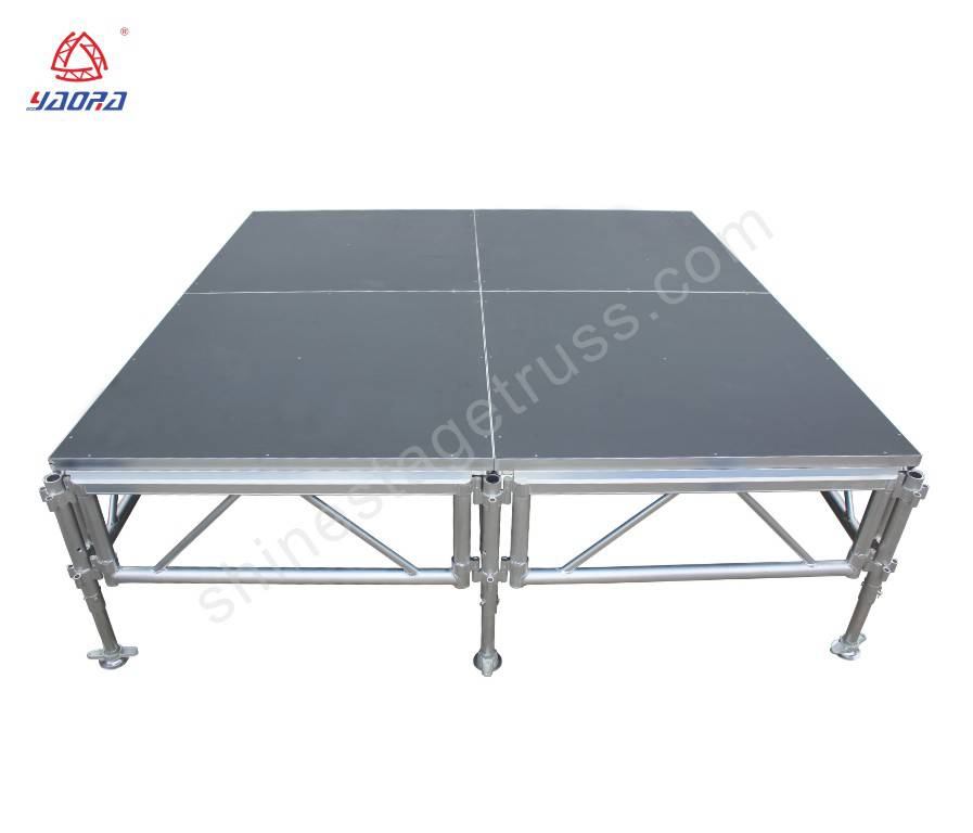 1.22*1.22m Assemble Stage For Christmas Events