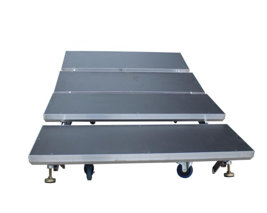 Removable Folding Choir Risers Stage For Concert